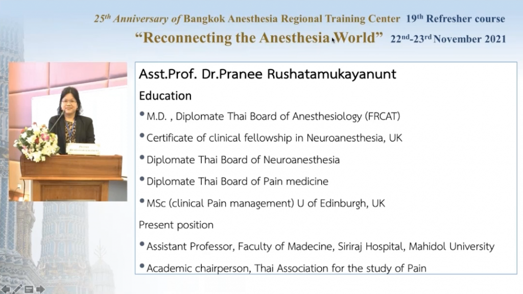 Assist. Prof. Pranee Rushatamukayanunt